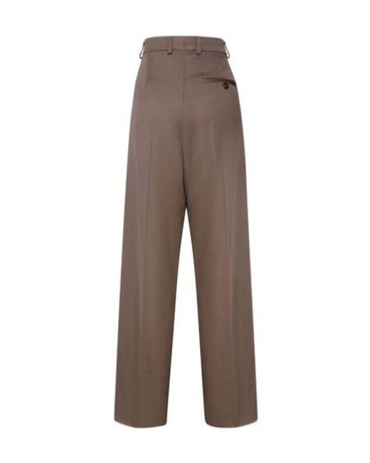 Stella McCartney Brown Tailored Trousers