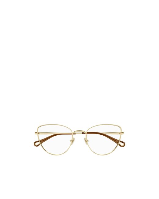 Chloé Metallic Chloé Eyewear Cat-Eye Glasses