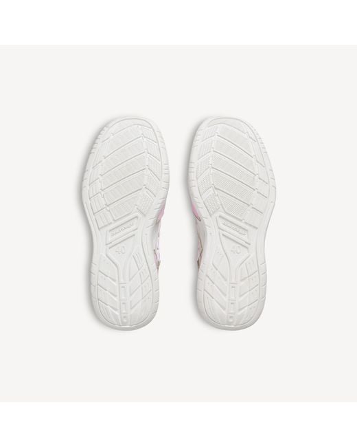 Balenciaga Pink Hamptons Worn-Out Low-Top Sneakers