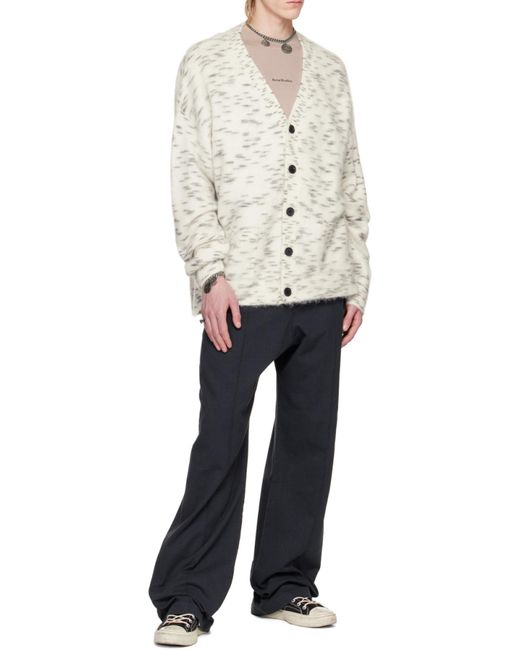 Acne Gray Button Cardigan