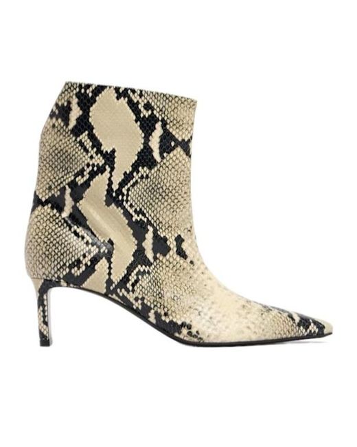 Khaite Natural Ona High Heel Boots