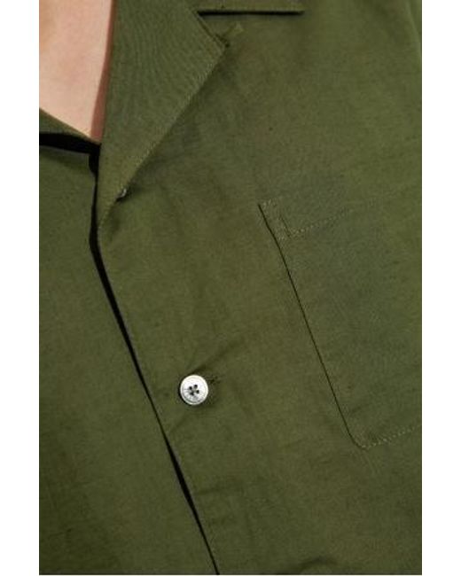 Zadig & Voltaire Green Short-Sleeved Shirt for men