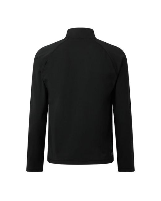 Lacoste Black Standcollar Zipup Jacket for men