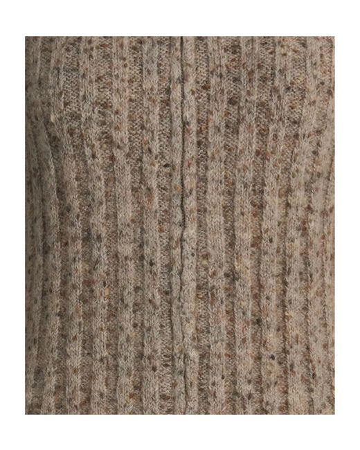 Ganni Brown Stretch Knitted Jacket