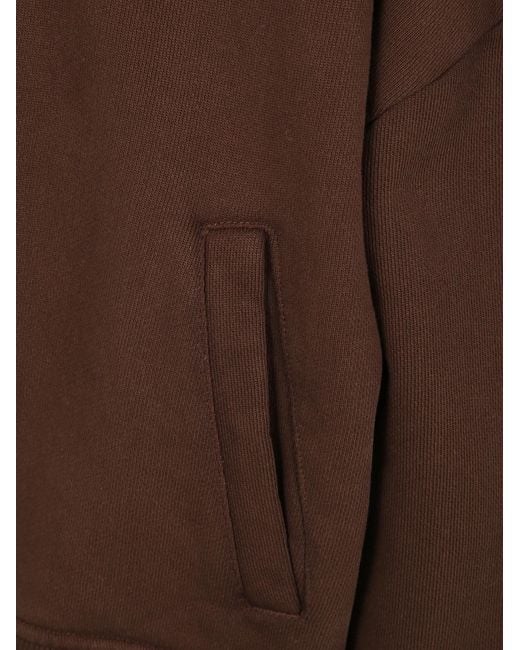 Entire studios Brown Zip-Fastening Hoodie