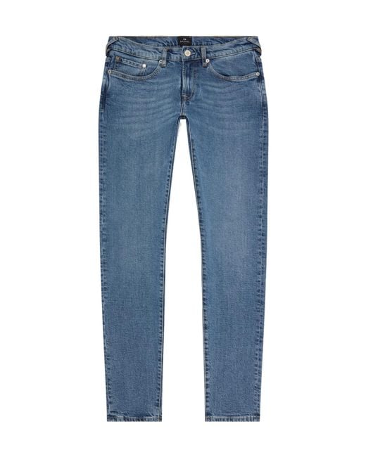 Paul Smith Blue Ps Paul Smith Tapered Leg Jeans for men