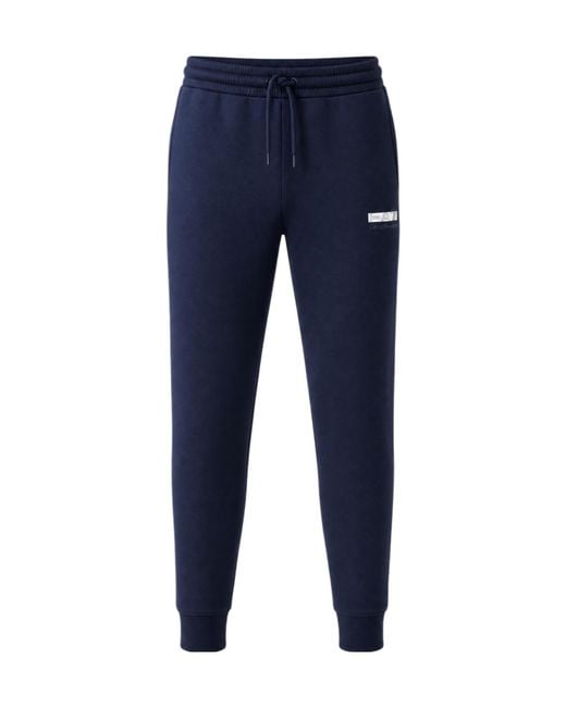 EA7 Blue Sweatshirt And Sweatpants Set for men