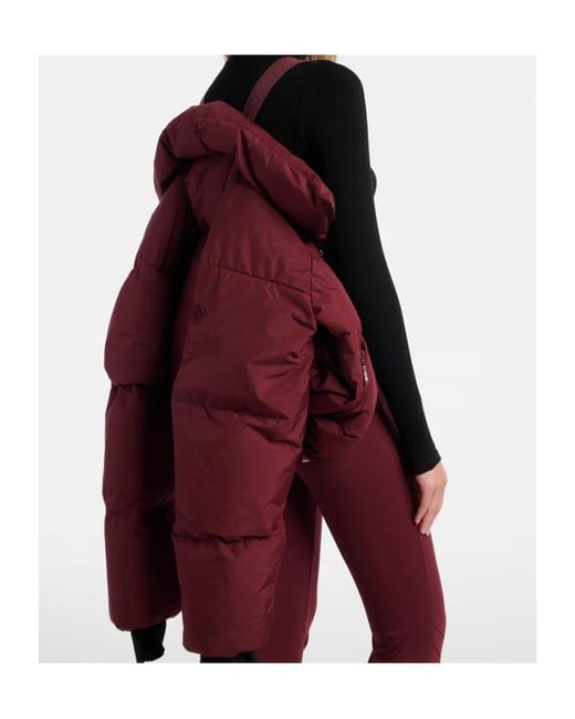 CORDOVA Red Long-Sleeved Down Jacket