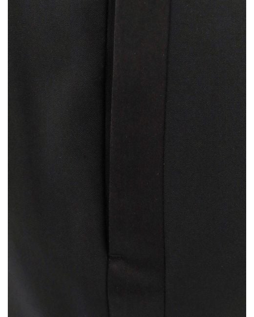 Tom Ford Black Straight-Leg Trousers for men
