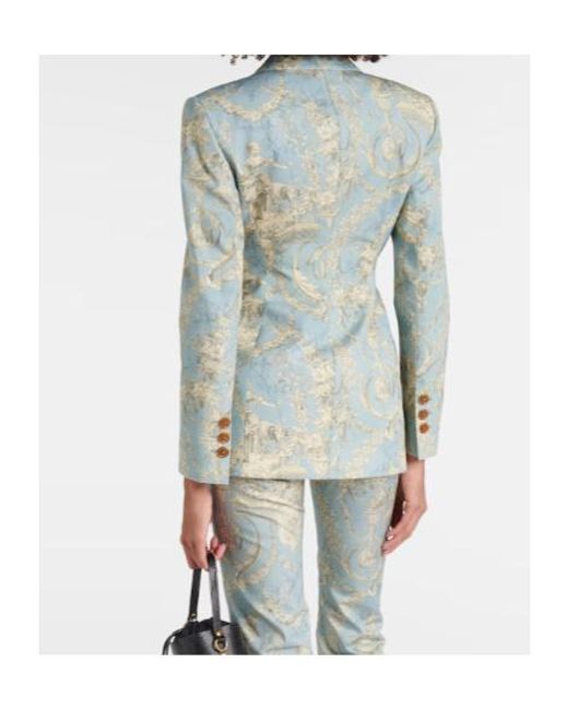 Vivienne Westwood Green Long-Sleeved Suit Jacket