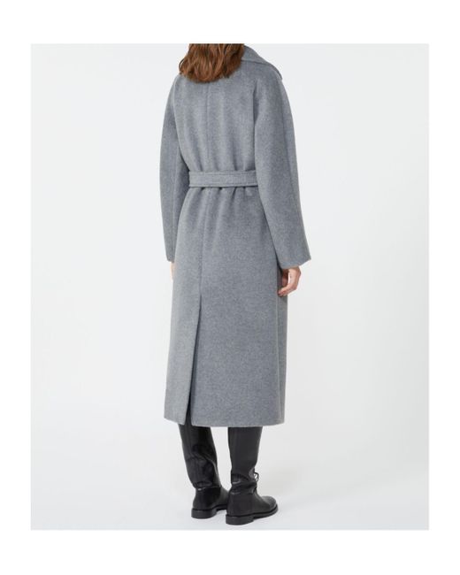 Weekend by Maxmara Gray Tempera Belted Coat