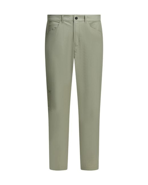 Arc'teryx Green Kragg Mid-Rise Technical Pants for men
