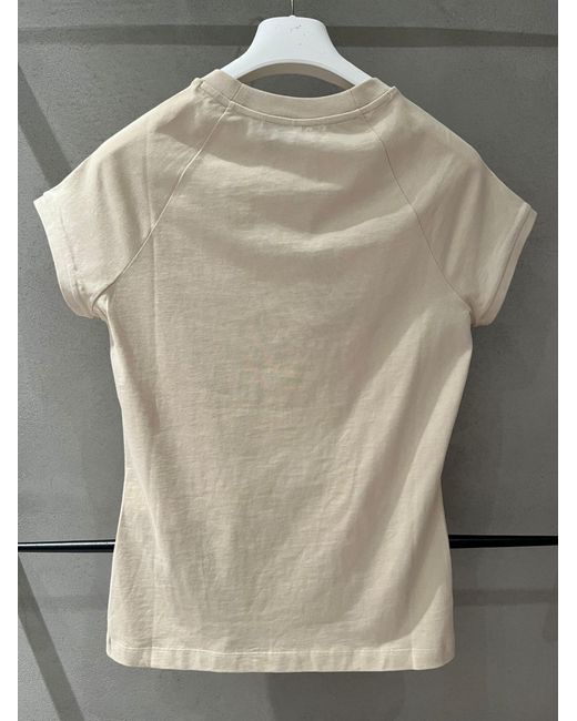 Loewe Natural Anagram Embroidered Small Fit T-Shirt