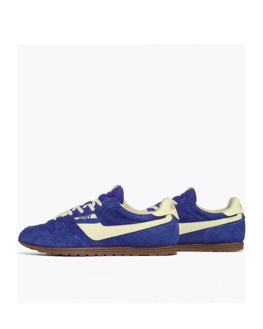 Autry Blue Windspin Lace-Up Sneakers for men