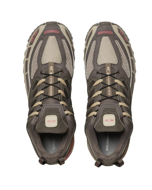 Salomon Lab Brown Salomon Acs Pro Logo Printed Sneakers for men