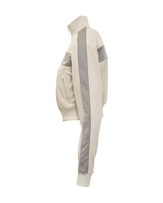 Ambush White Turtle Neck Logo Jacket
