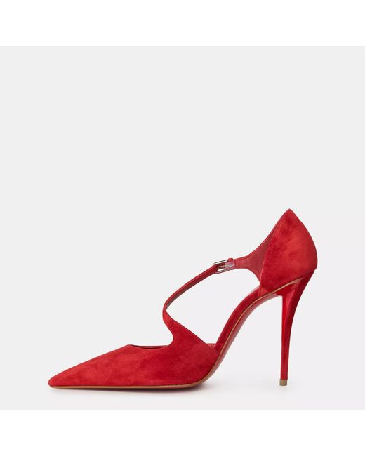 Christian Louboutin Lacquered Sole Pointed Toe Stiletto Court Shoes