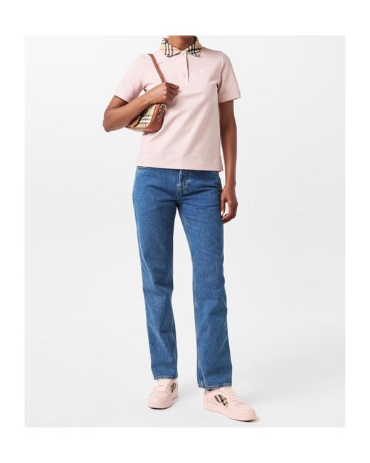 Burberry Blue Wide Jeans