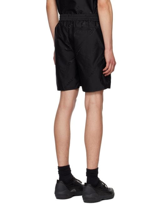 A_COLD_WALL* Black Three-Pocket Shorts for men