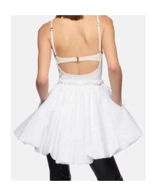 The Attico White The Mini Dress