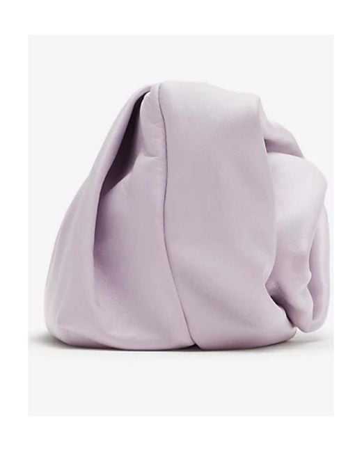 Burberry Purple Rose Clutch