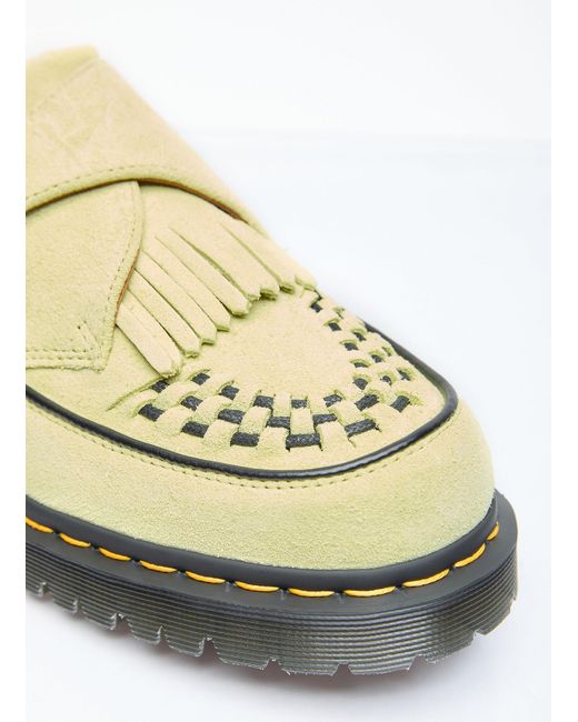 Dr. Martens Yellow Round-Headed Love Shoes for men