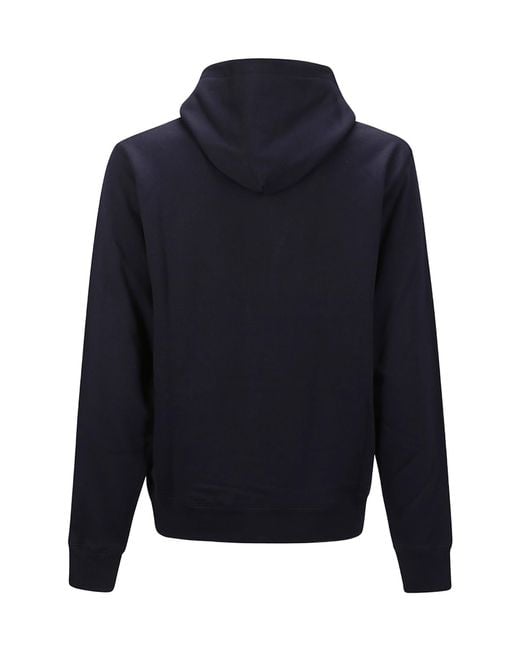 BBCICECREAM Blue Astronaut Logo Printed Hoodie for men