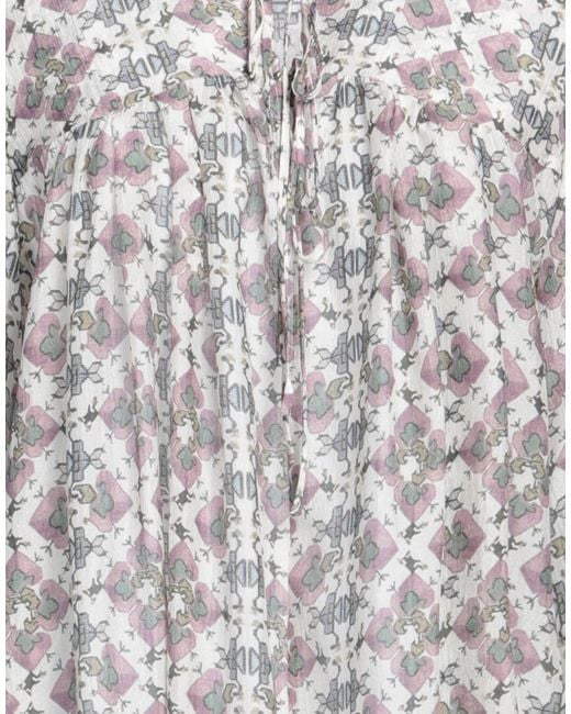 Isabel Marant Gray Floral Print Cover-Up