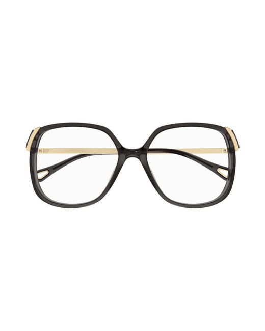 Chloé Black Chloé Eyewear Butterfly-Frame Glasses