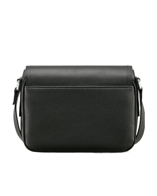 Dior Black Mini Saddle Shoulder Bag for men