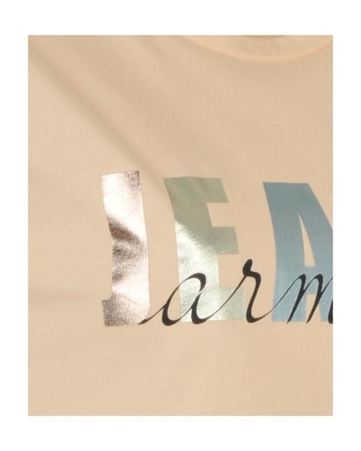 Armani Jeans Natural Logo Short-Sleeved T-Shirt
