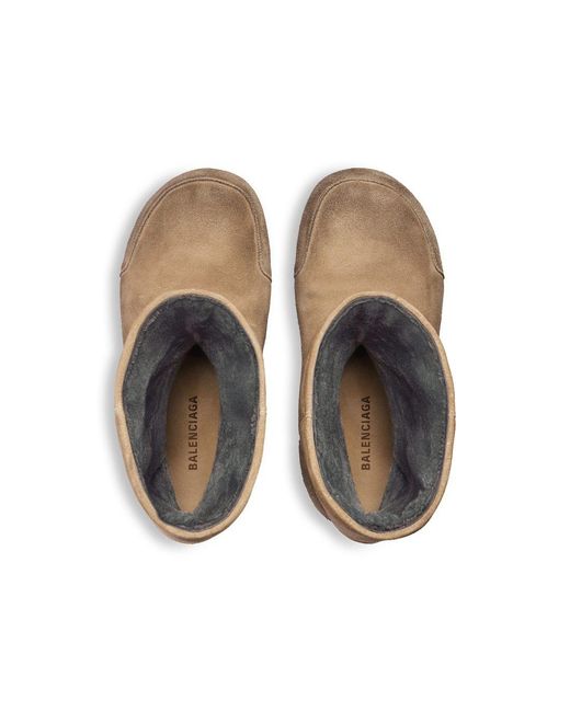 Balenciaga Natural Dumbo Snow Boots for men
