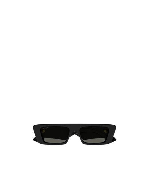 Gucci White Eyewear Gg1331S Rectangular Sunglasses for men