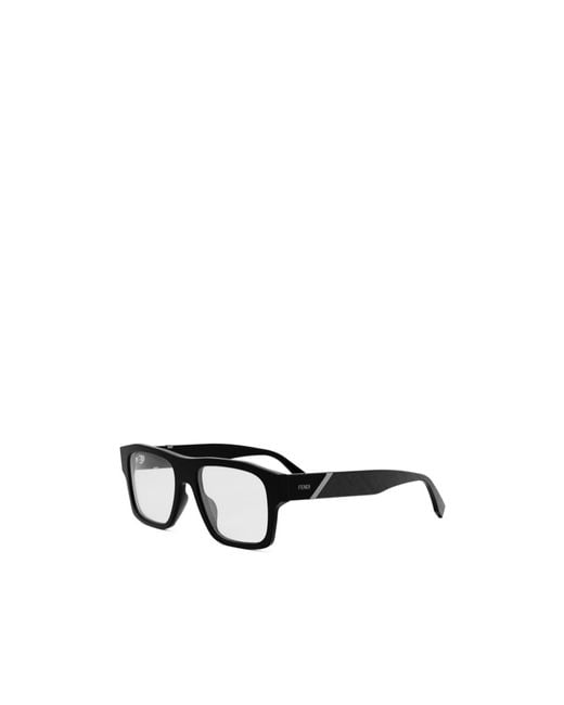 Fendi Multicolor Eyewear Square Frame Glasses for men