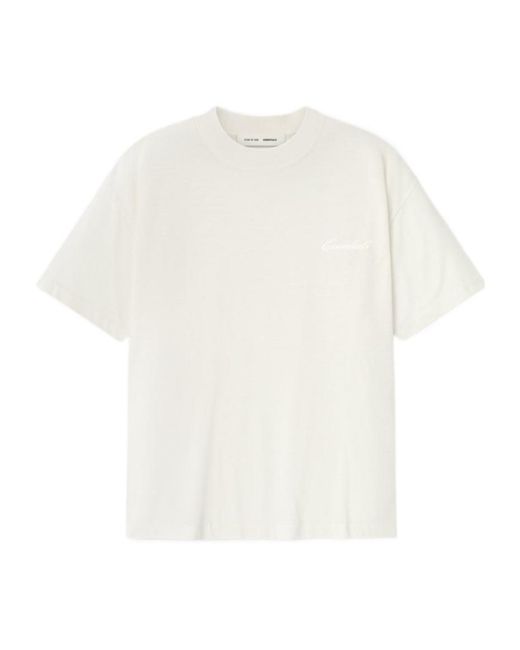 Fear Of God White Logo Vintage T-Shirt for men