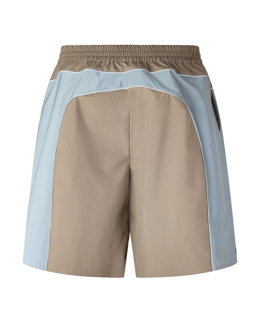 Balenciaga Gray Simple Shorts for men
