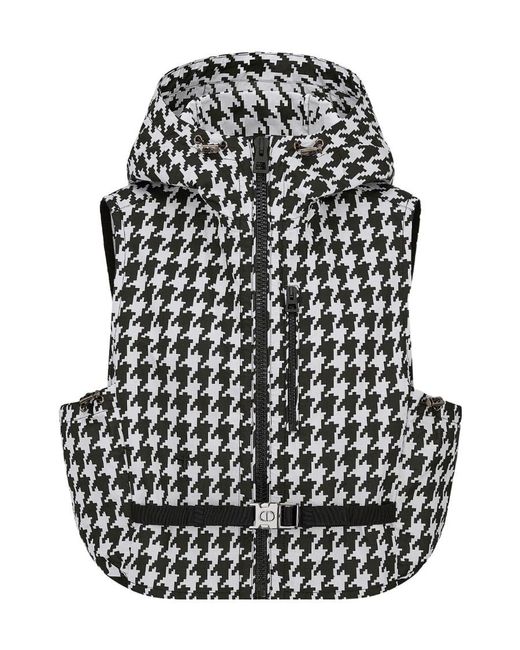 Dior Black Hooded Sleeveless Vest
