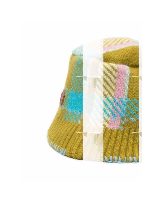 Adererror Green Knitting Hat for men