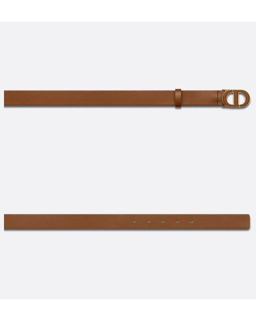 Dior Brown 30 Montaigne Belt