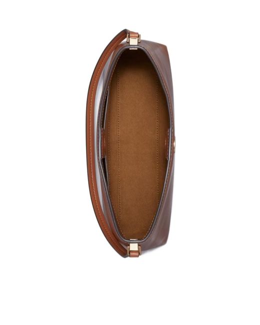 Tory Burch Brown Small Robinson Shoulder Bag