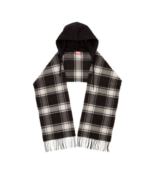 DIESEL Black S-Carhood Stole for men