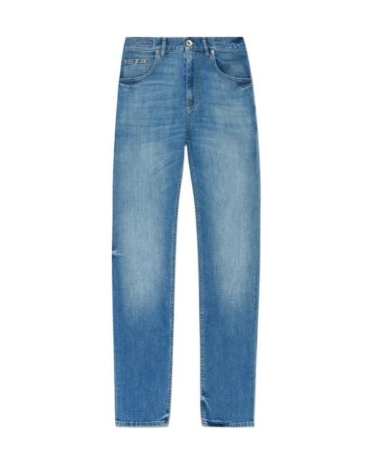 Eleventy Blue Tapered-Leg Jeans for men