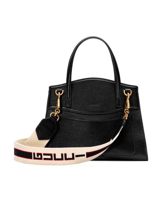 Gucci Black Totem Series Medium Handbag