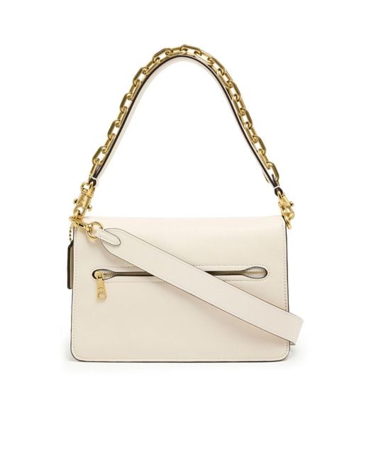 COACH White Tabby Shoulder Bag