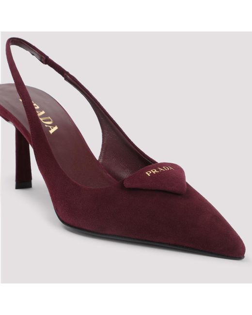Prada Red Pumps