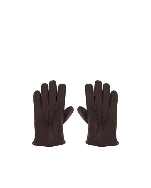 Orciani Multicolor Stitched Gloves for men