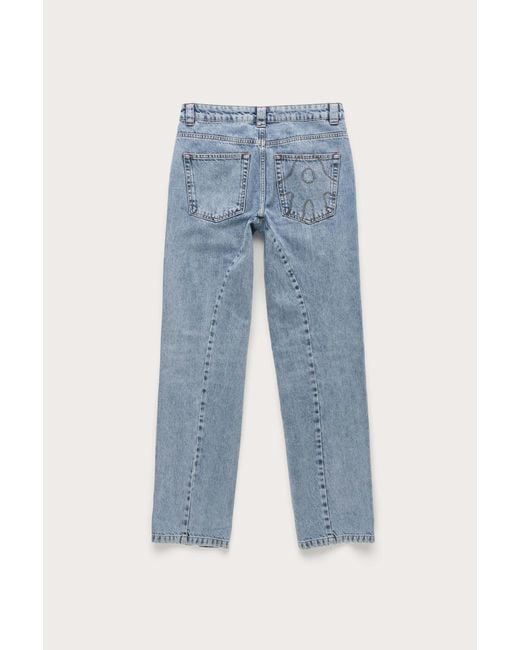 AVAVAV Blue Split Leg Jeans