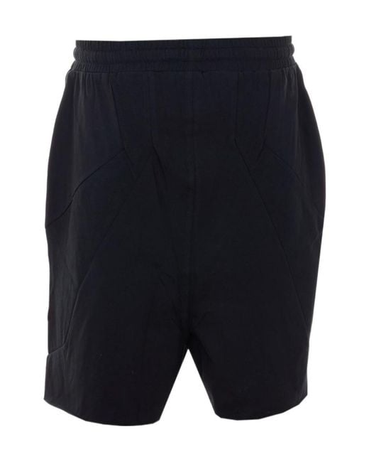 Thom Krom Blue Drawstring Shorts for men