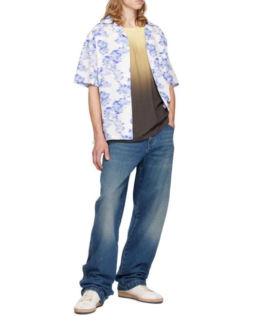Isabel Marant Blue Jorje Straight-Leg Jeans for men