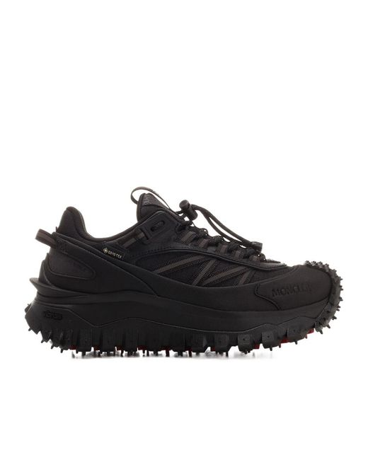 Moncler Black Trailgrip Gtx Low-Top Sneakers